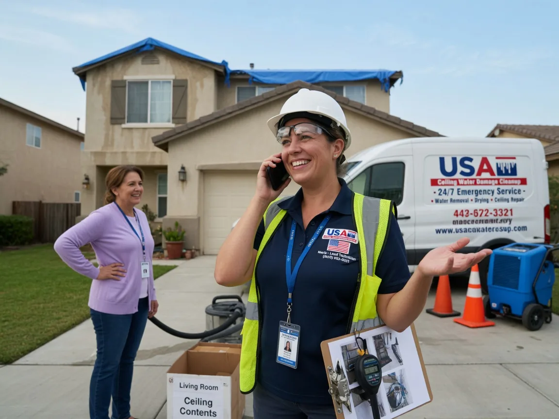 Ceiling Water Damage Restoration Hartshorne, OK FAQs